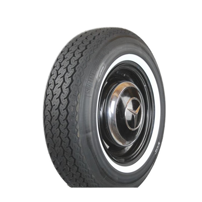 6.40/7.00SR13 87S TL VREDESTEIN SPRINT CLASSIC WHITEWALL 25 MM (640/700R13)